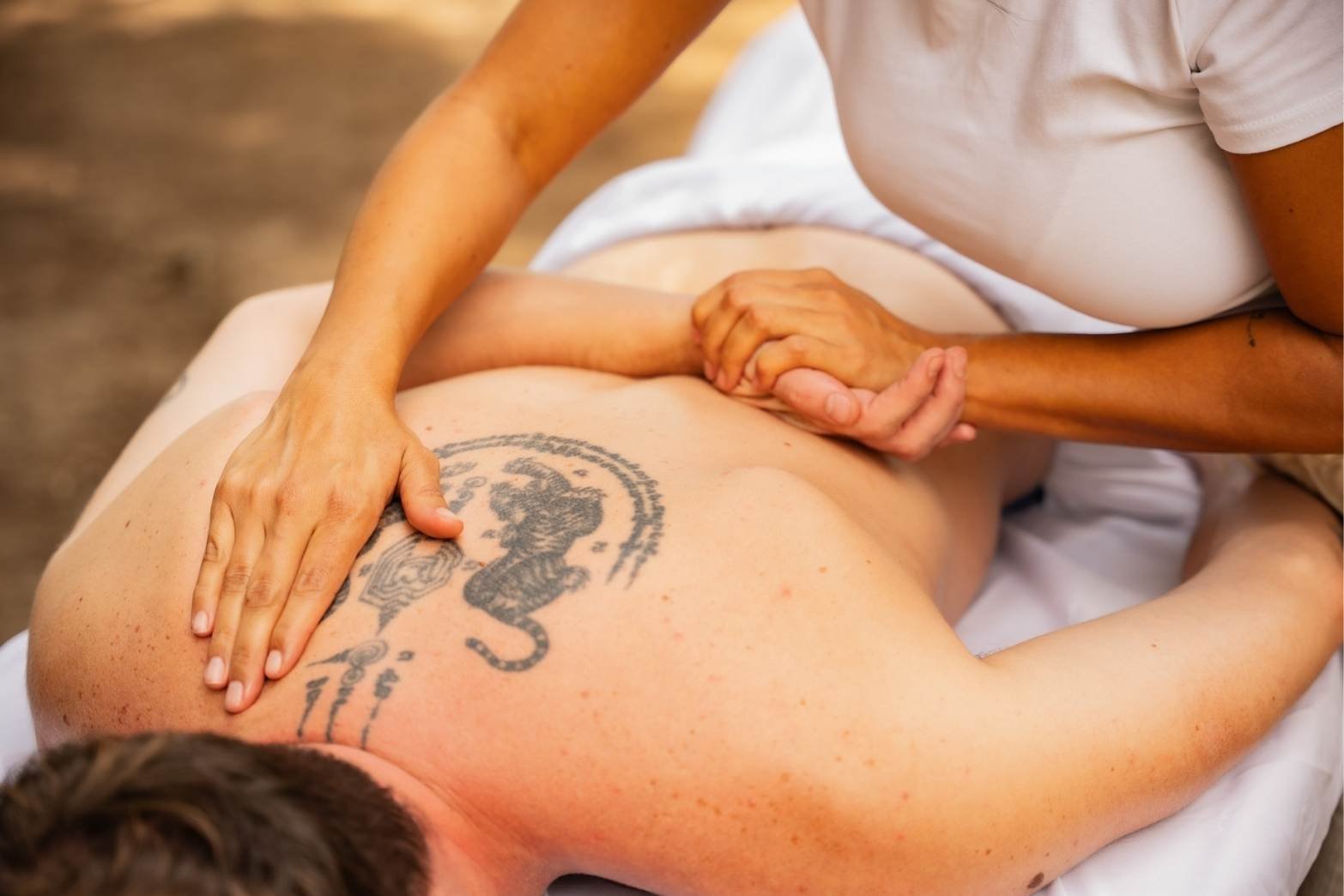 Shooting photo massage Nice