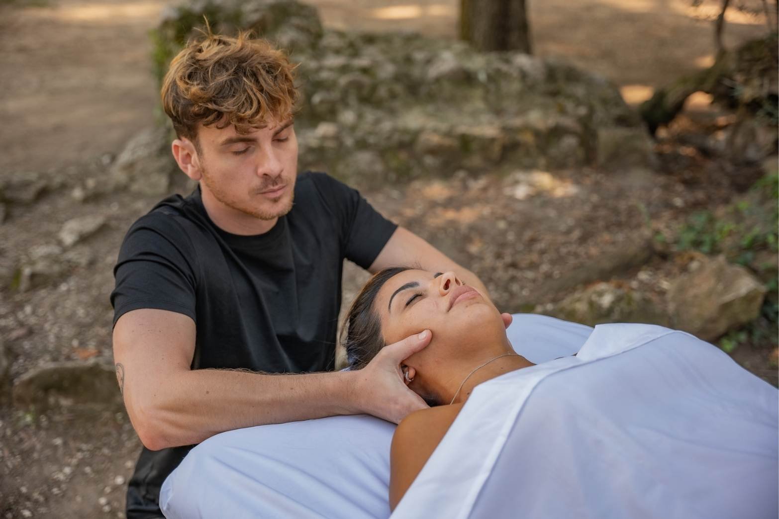 Shooting photo massage Nice