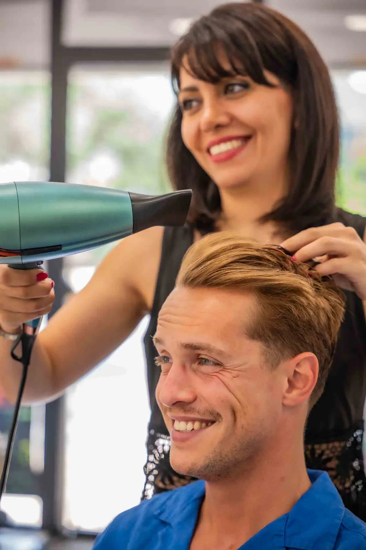 Shooting photo salon de coiffure