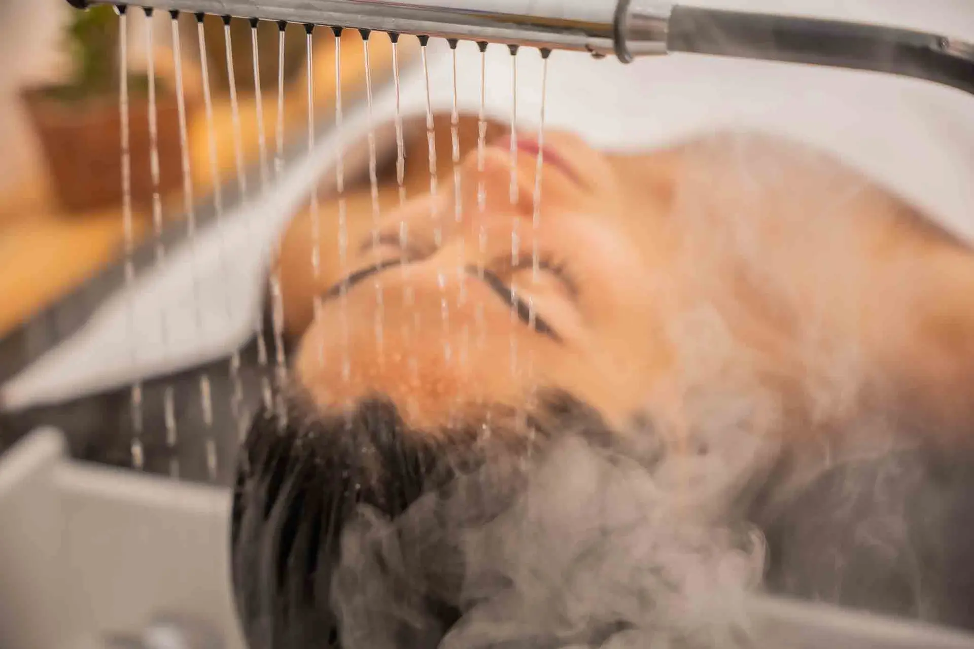 Shooting photo head spa Nice